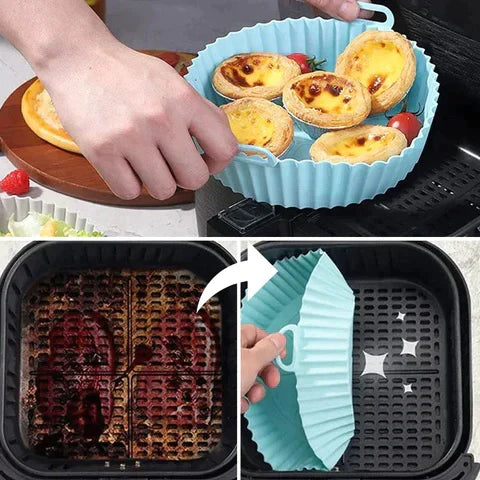 Air Fryer Silicone Liners Pot